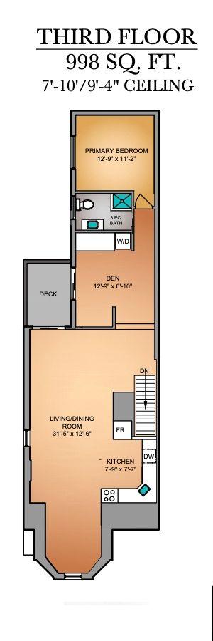 47 Northcote Avenue 3, Toronto Unit: 3