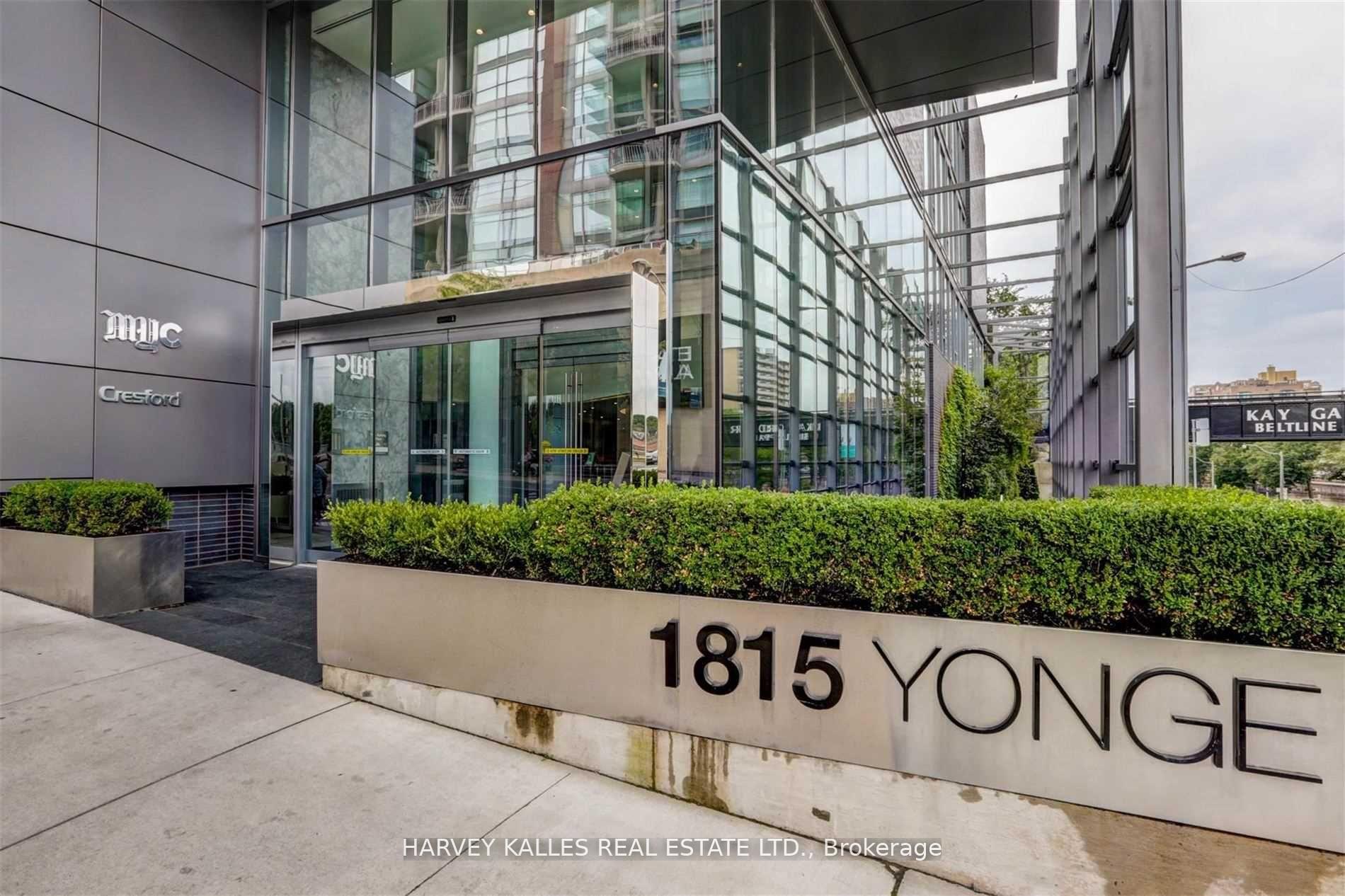 1815 Yonge Street 2502, Toronto Unit: 2502
