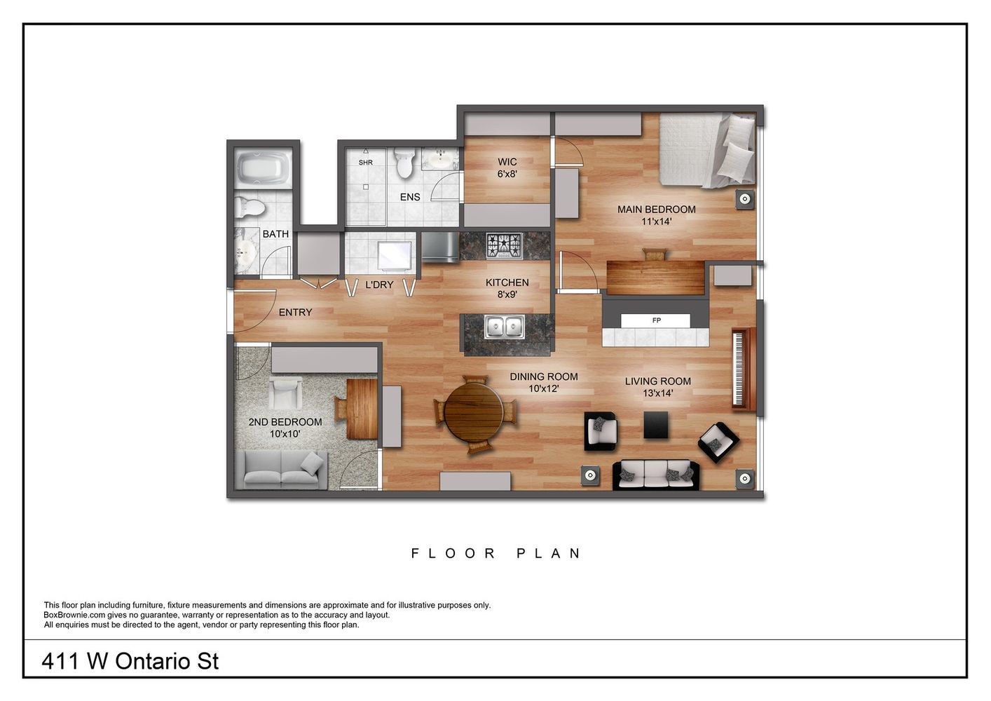 411 W Ontario Street Unit: 405