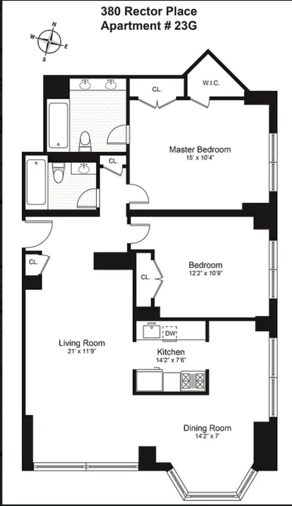 380 RECTOR Place 23G