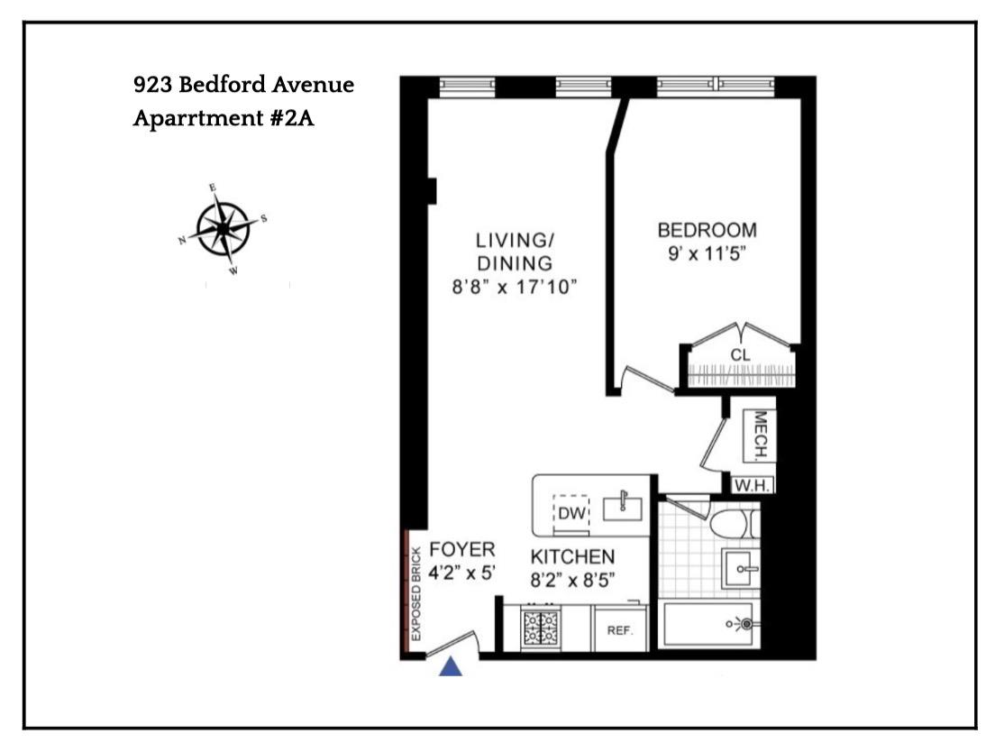 923 Bedford Avenue 2-A