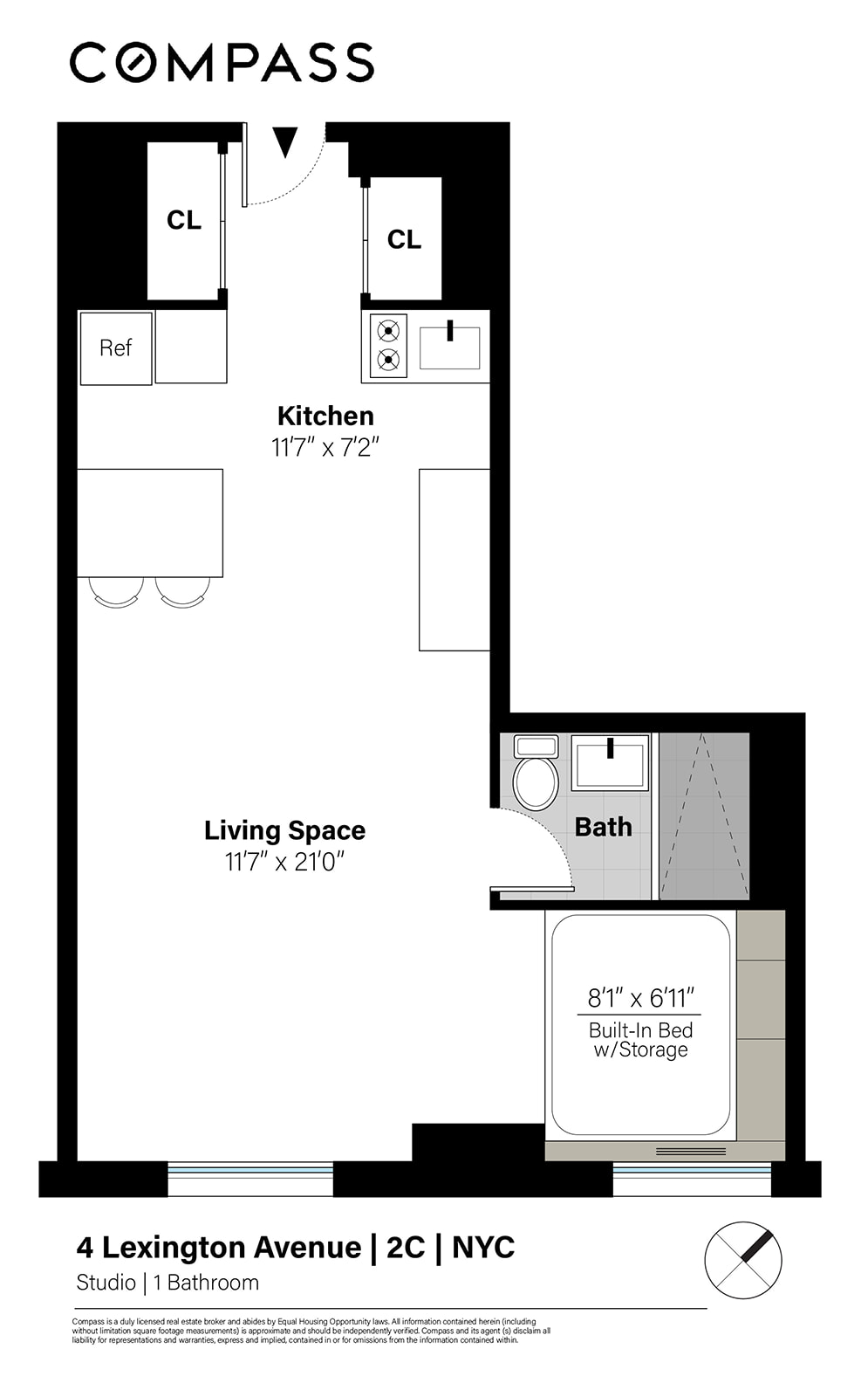 4 Lexington Avenue 2C