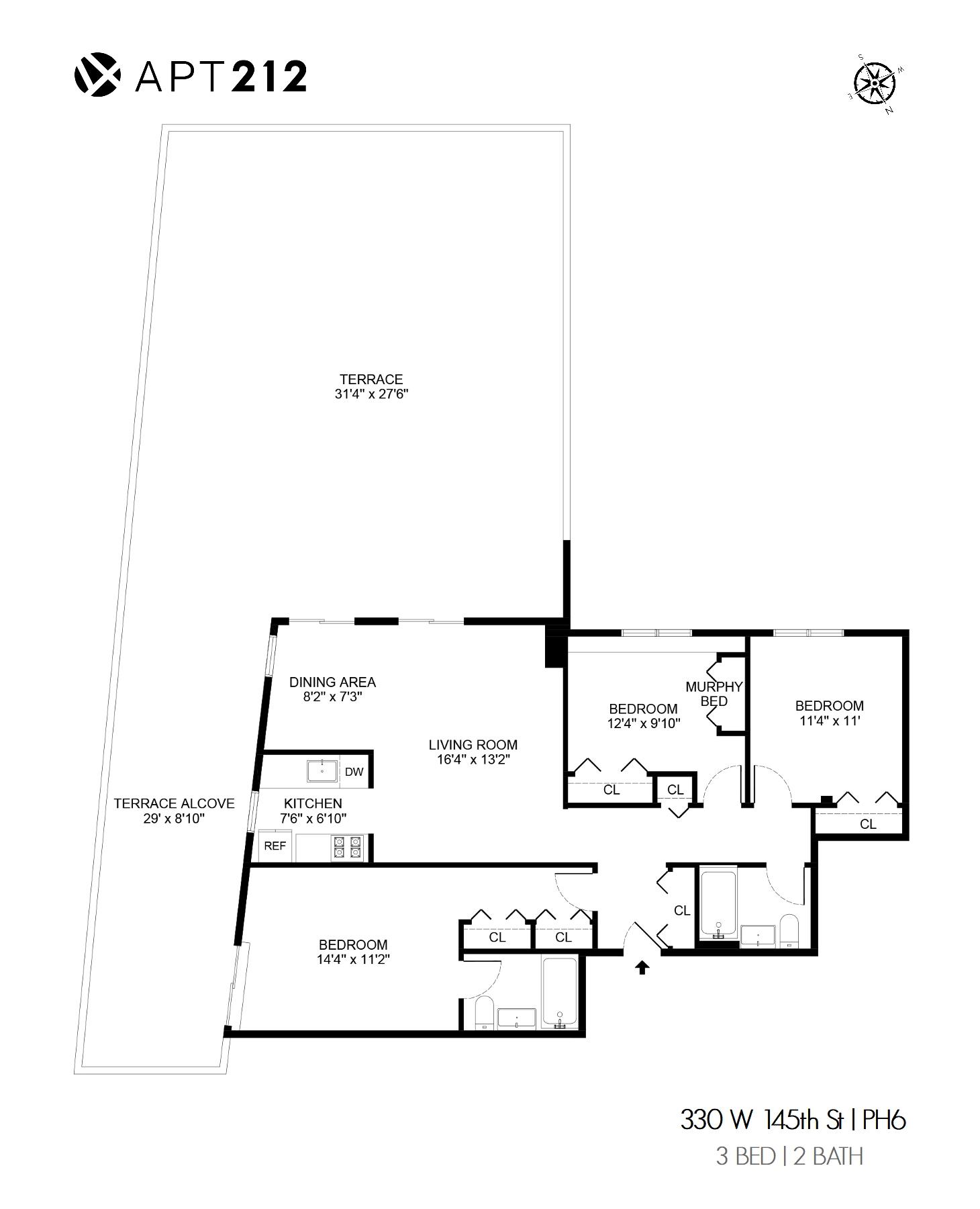 330 W 145th Street PH-6