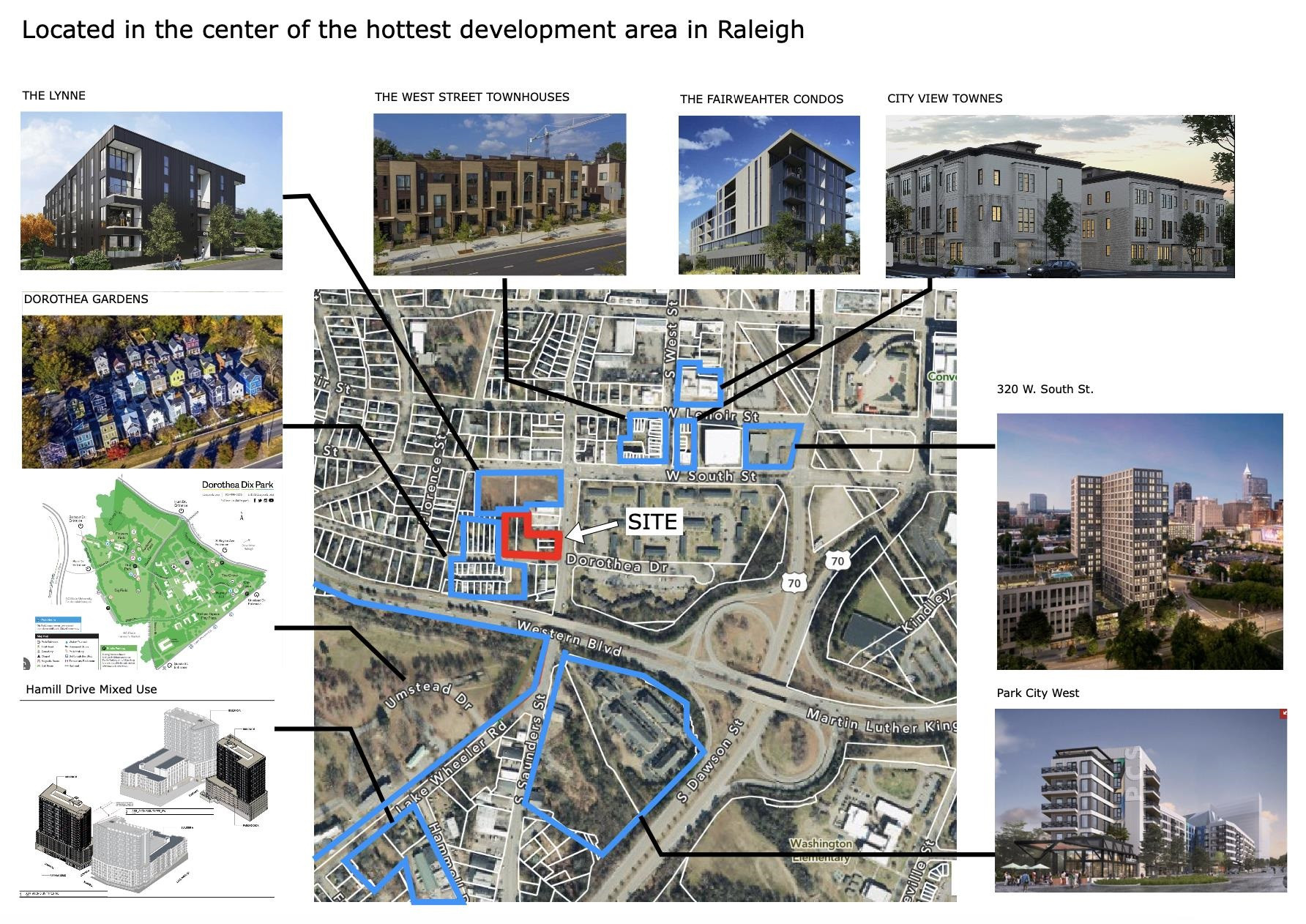 722,724,72 S Saunders Street Unit: 606 & 608 Dorothea Drive