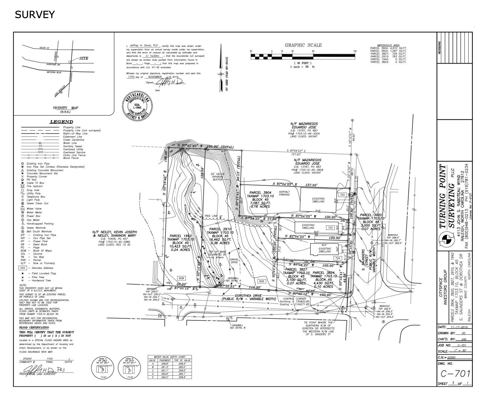 722,724,72 S Saunders Street Unit: 606 & 608 Dorothea Drive