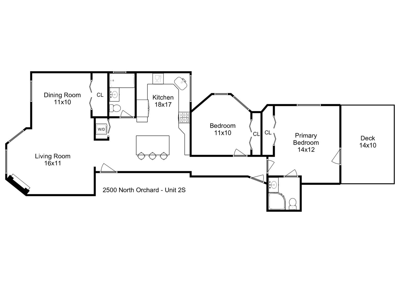 2500 N Orchard Street Unit: 2S