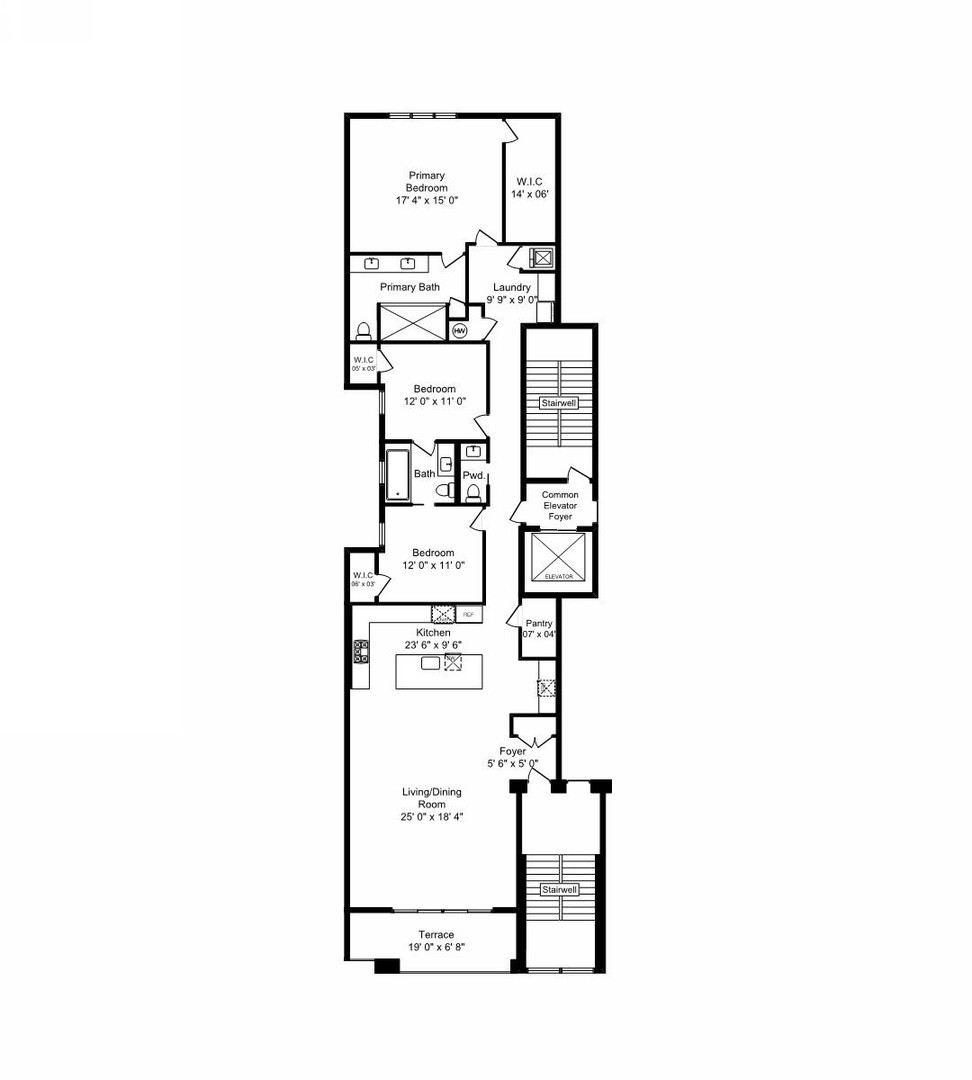 232 S Green Street Unit: 3S