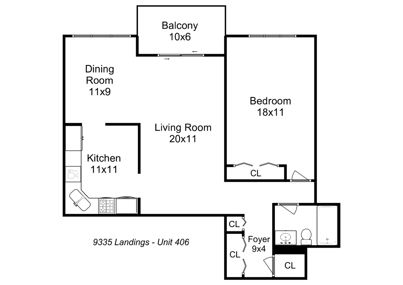 9335 Landings Lane Unit: 406