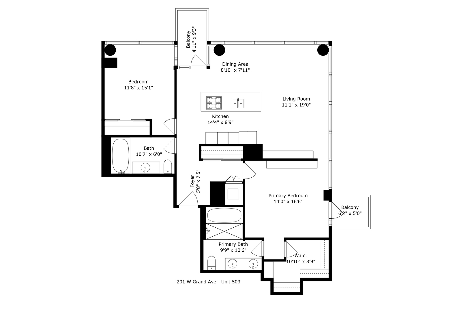 201 W Grand Avenue Unit: 503