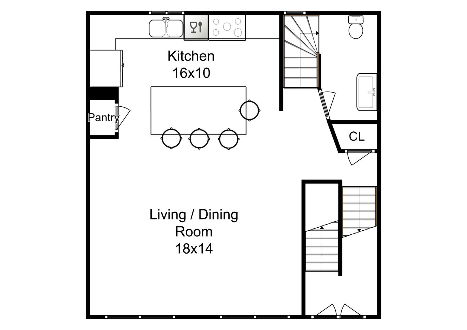 1612 W Pierce Avenue Unit: B