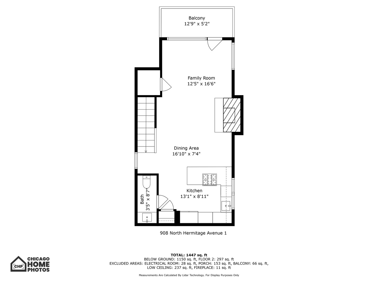 908 N Hermitage Avenue Unit: 1