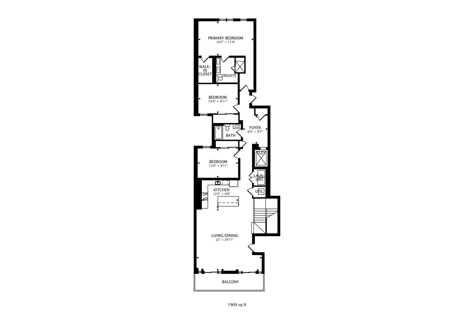 1611 N Hermitage Avenue Unit: 403
