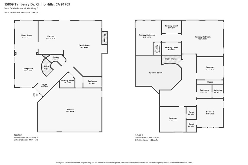 15809 Tanberry Drive