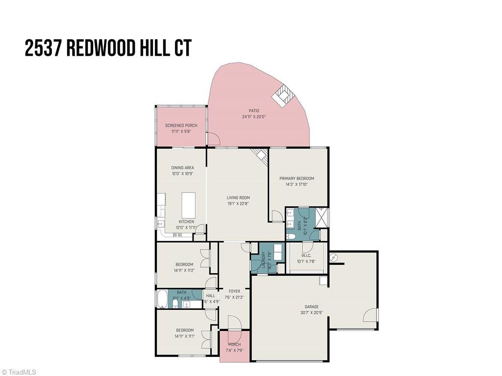 2537 Redwood Hill Court