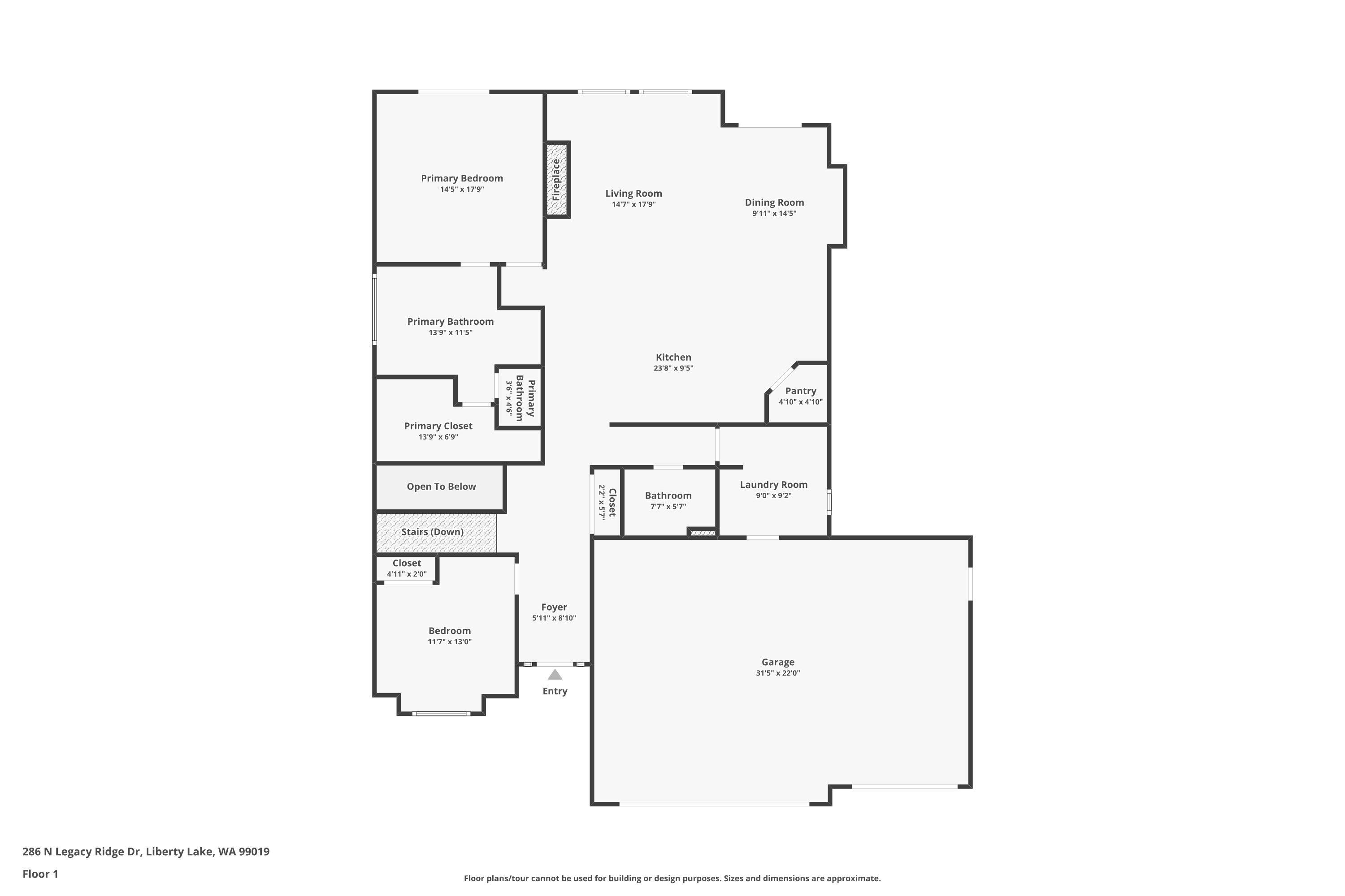 286 N Legacy Ridge Dr