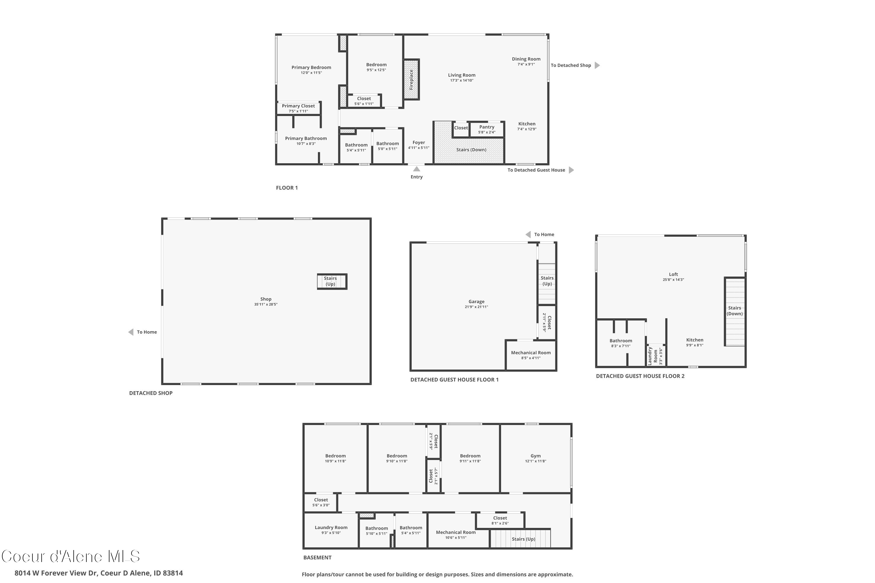 8014 W FOREVER VIEW DR, Coeur d'Alene