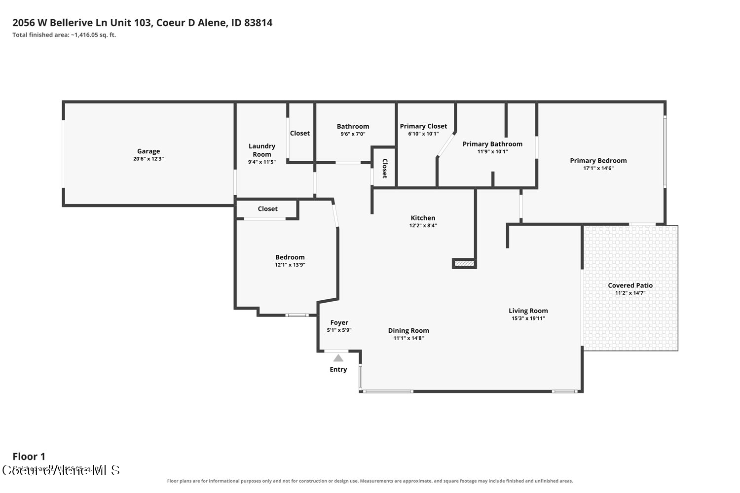 2056 W Bellerive LN, UNIT 103, Coeur d'Alene Unit: UNIT 103