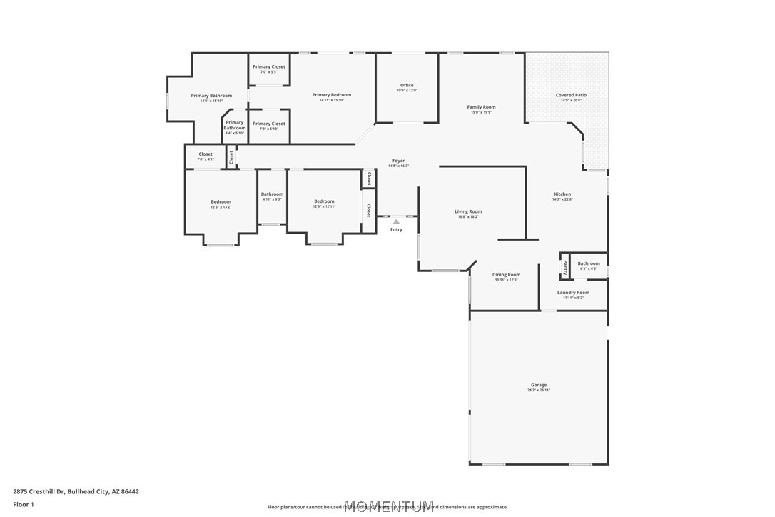 2875 Cresthill Drive