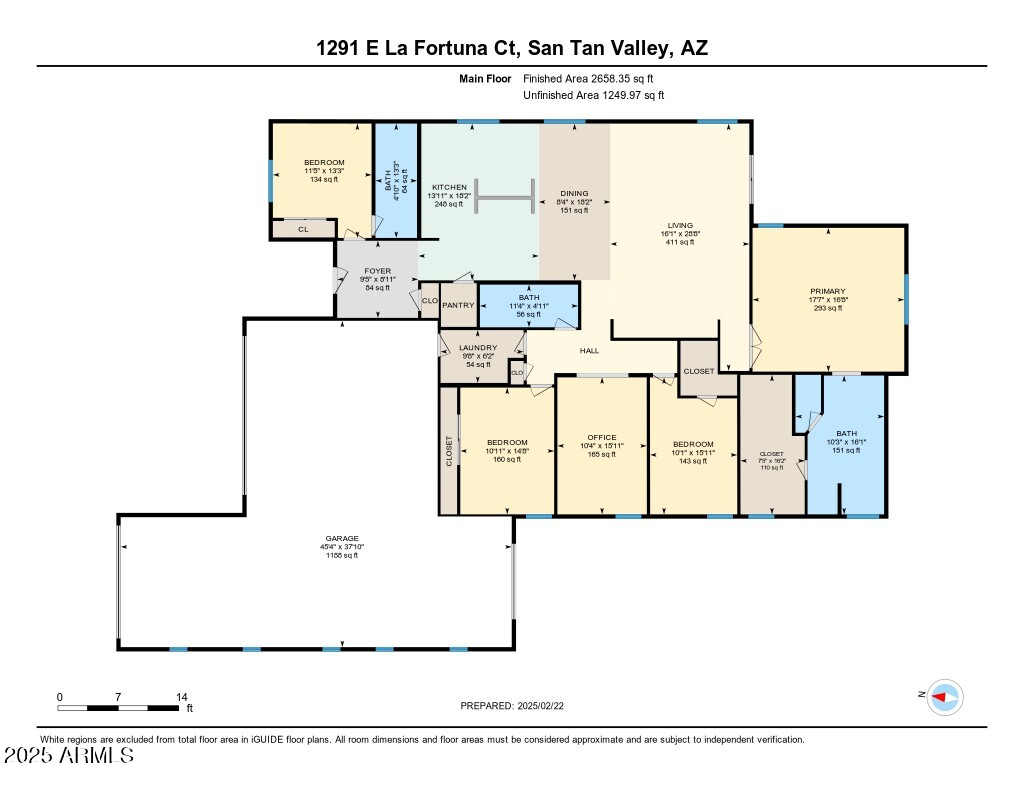 1291 E LA FORTUNA Court