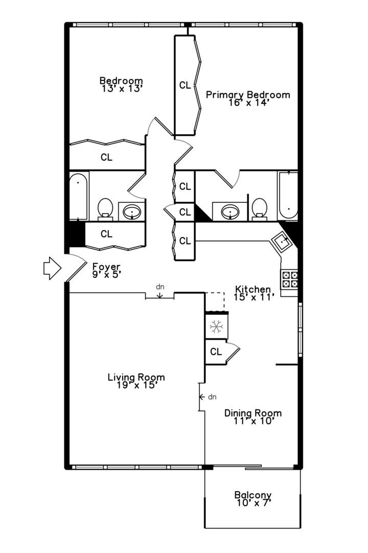 3200 N LAKE SHORE Drive Unit: 1611