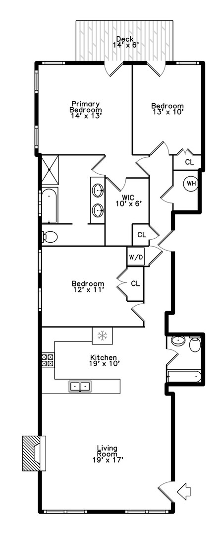 4104 N WESTERN Avenue Unit: 3S