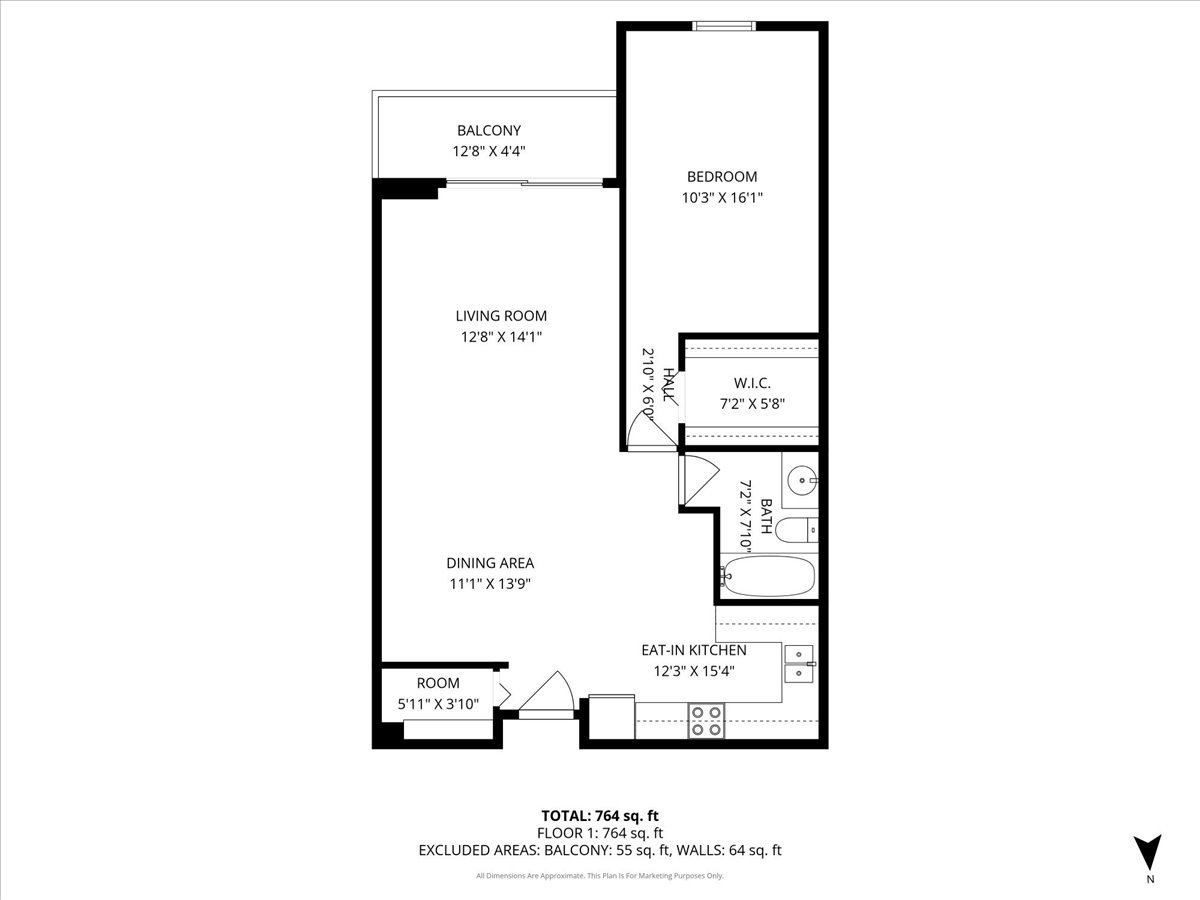 5125 Blodgett Avenue Unit: 208T