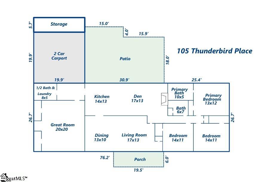 105 Thunderbird Place