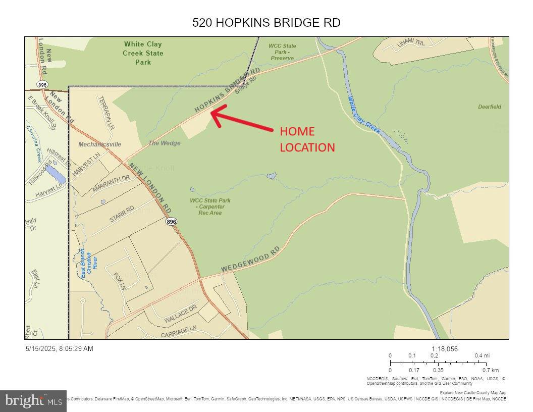 520 HOPKINS BRIDGE ROAD