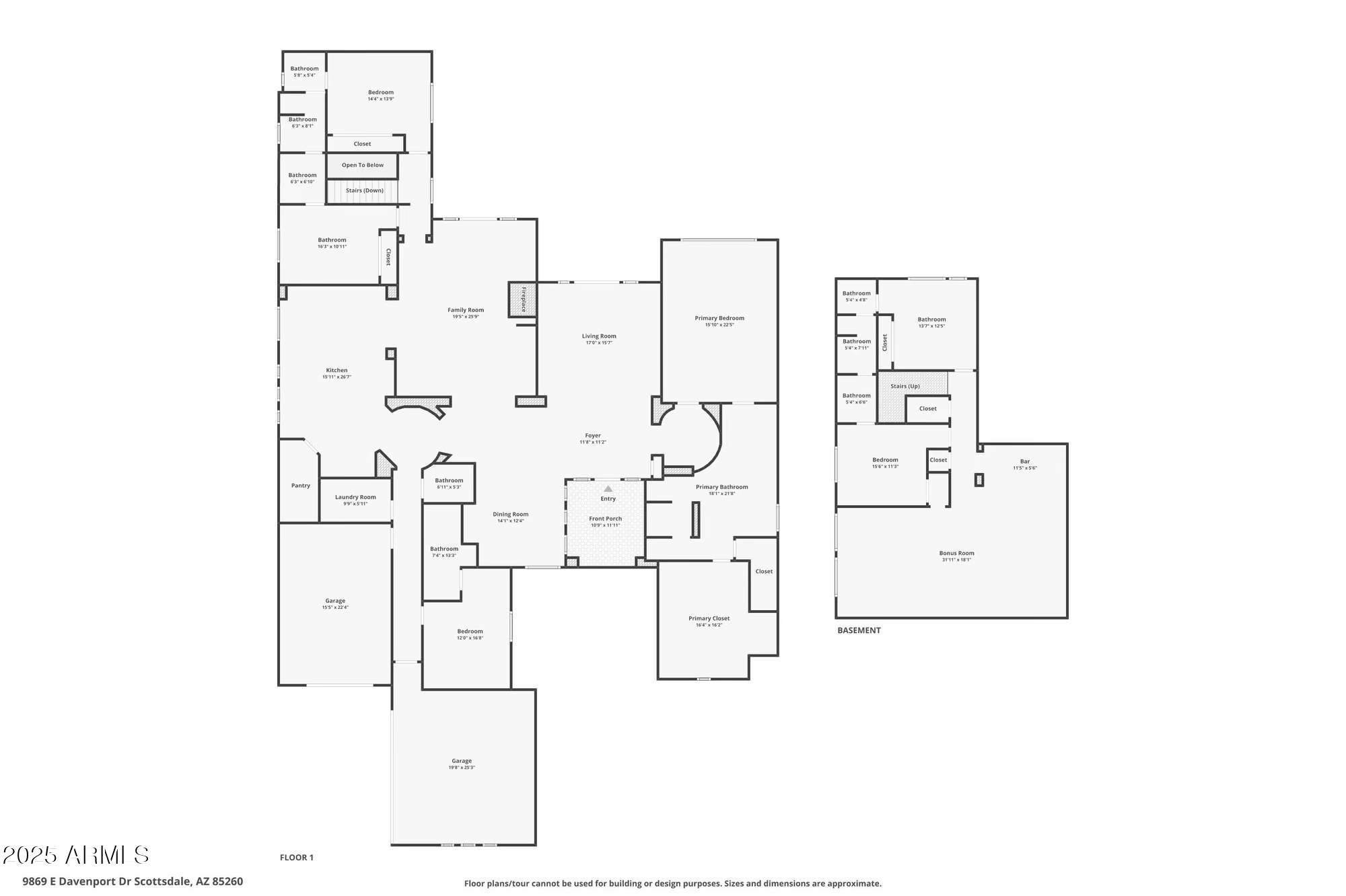 9869 E DAVENPORT Drive