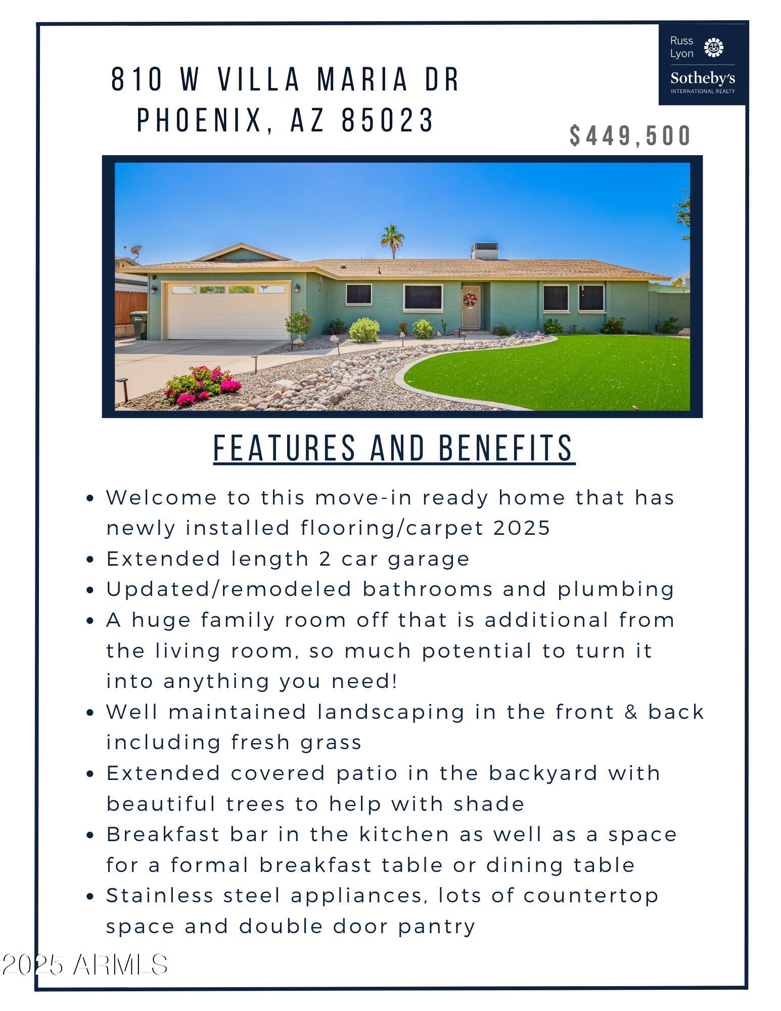 810 W VILLA MARIA Drive
