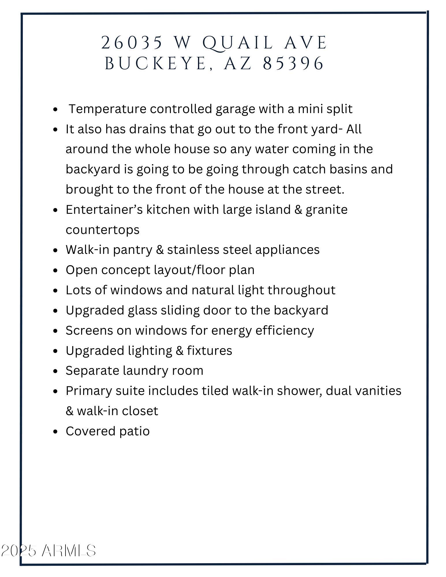 26035 W QUAIL Avenue