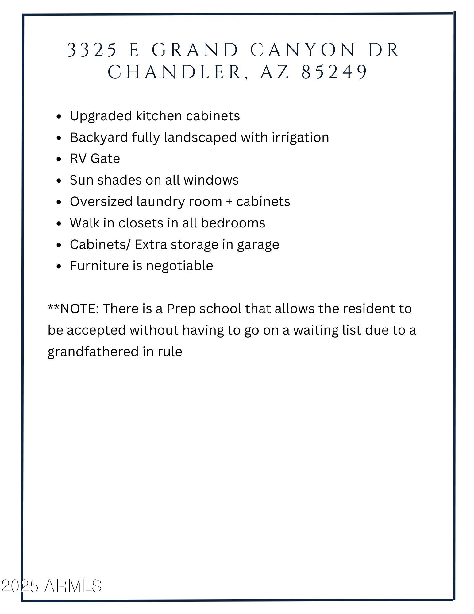 3325 E GRAND CANYON Drive