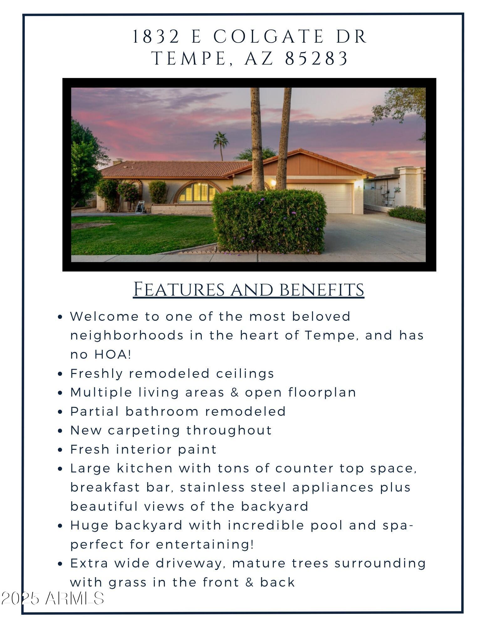 1832 E COLGATE Drive