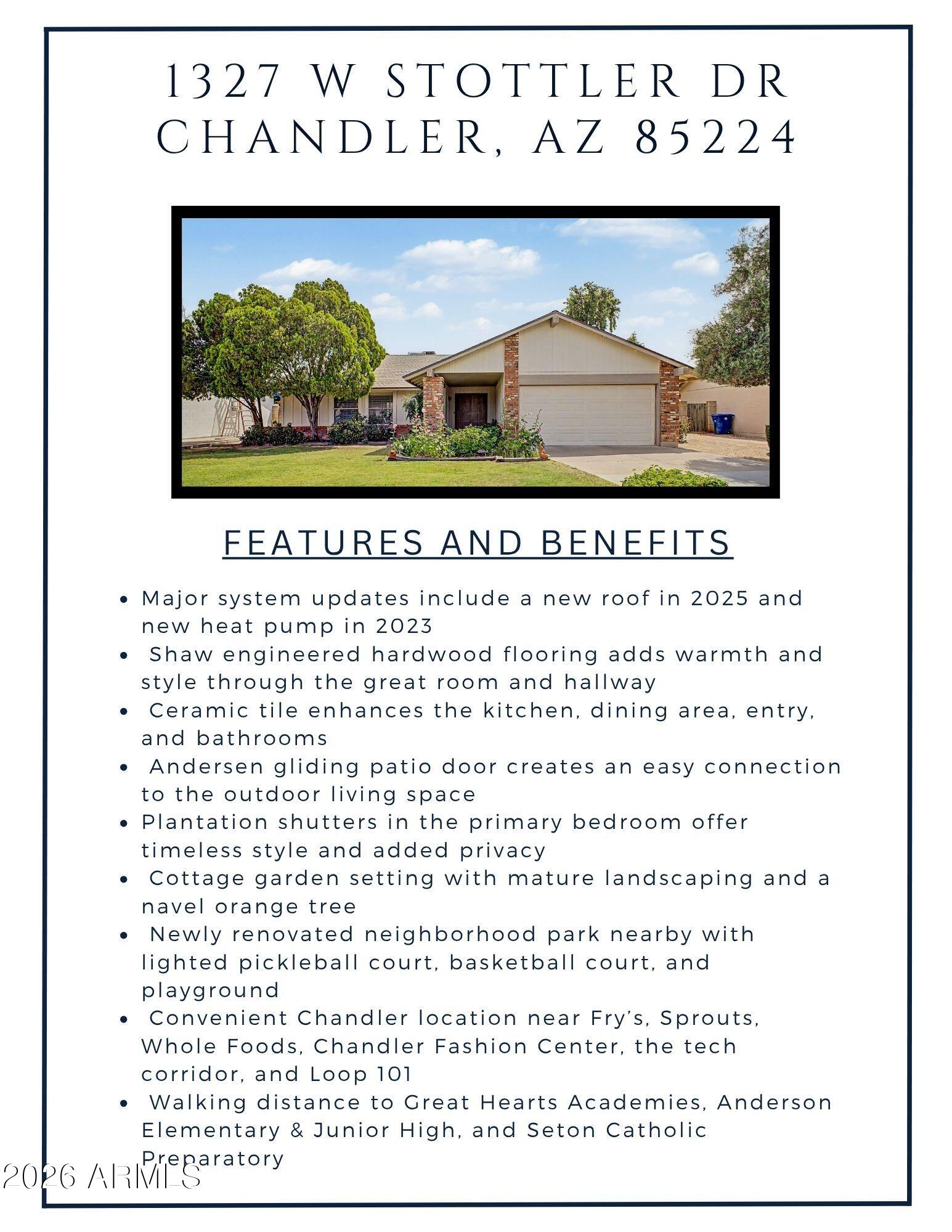 1327 W STOTTLER Drive