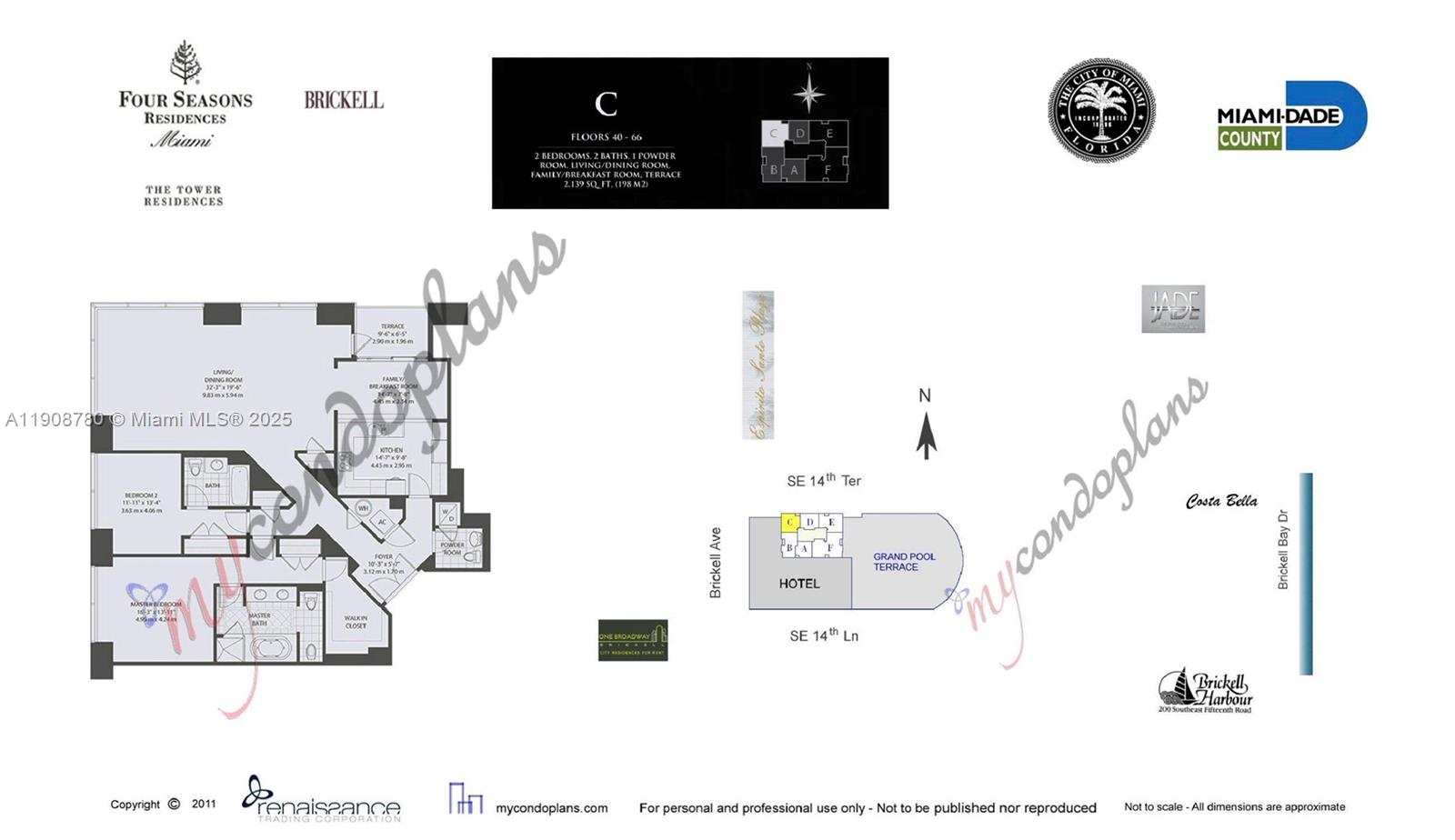 1425 Brickell Ave # 65C