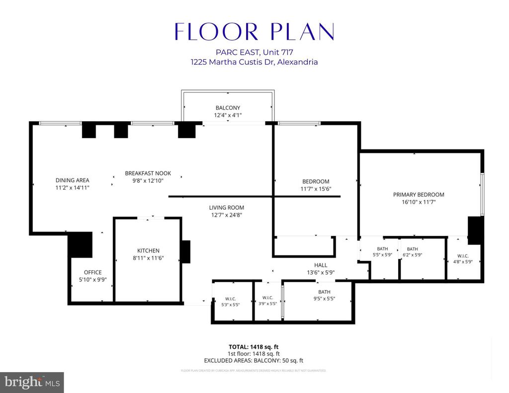 1225 MARTHA CUSTIS DRIVE Unit: 717