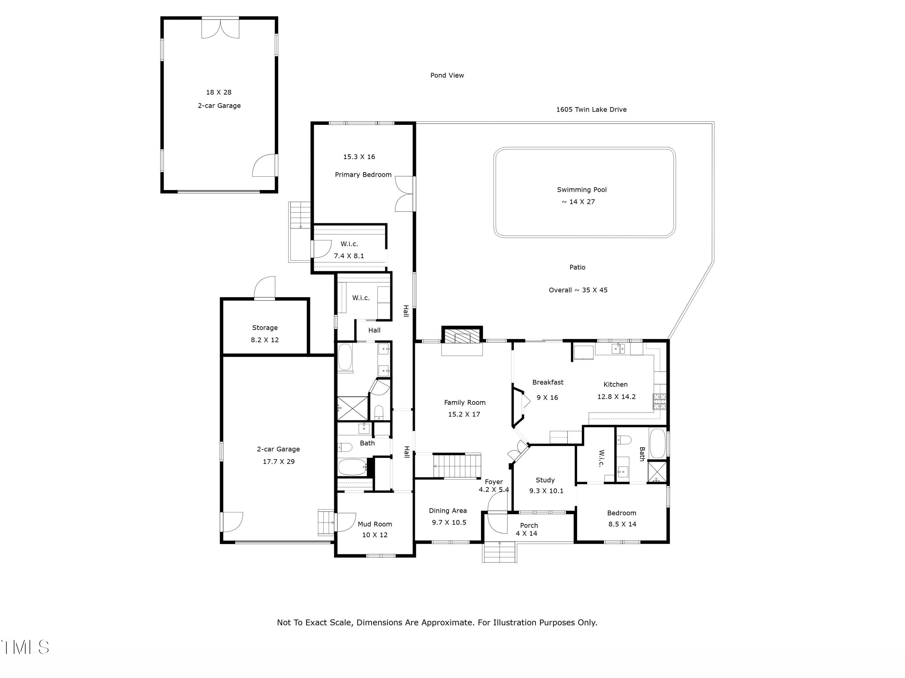 1605 Twin Lake Drive