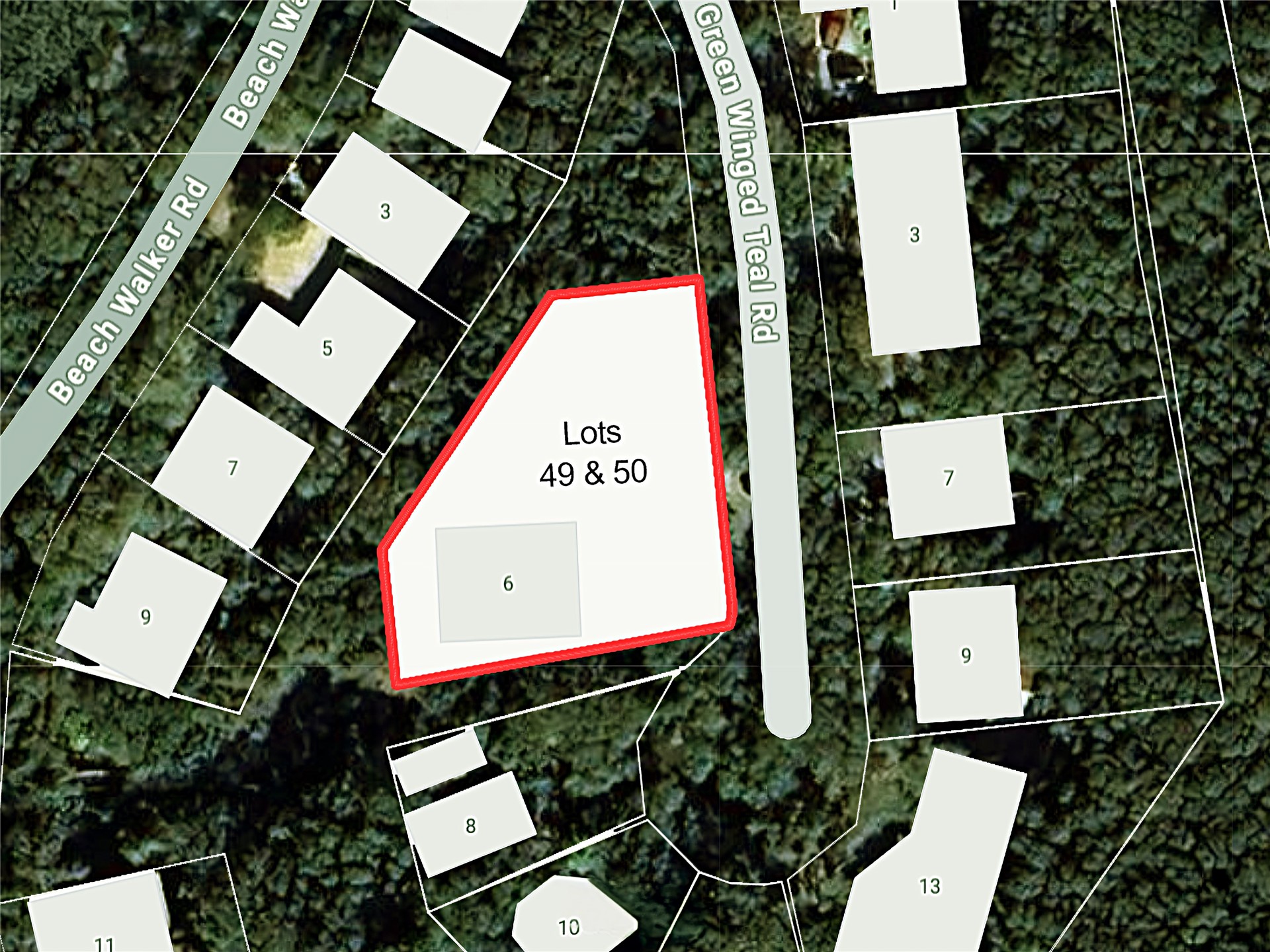 6 GREEN WINGED TEAL ROAD