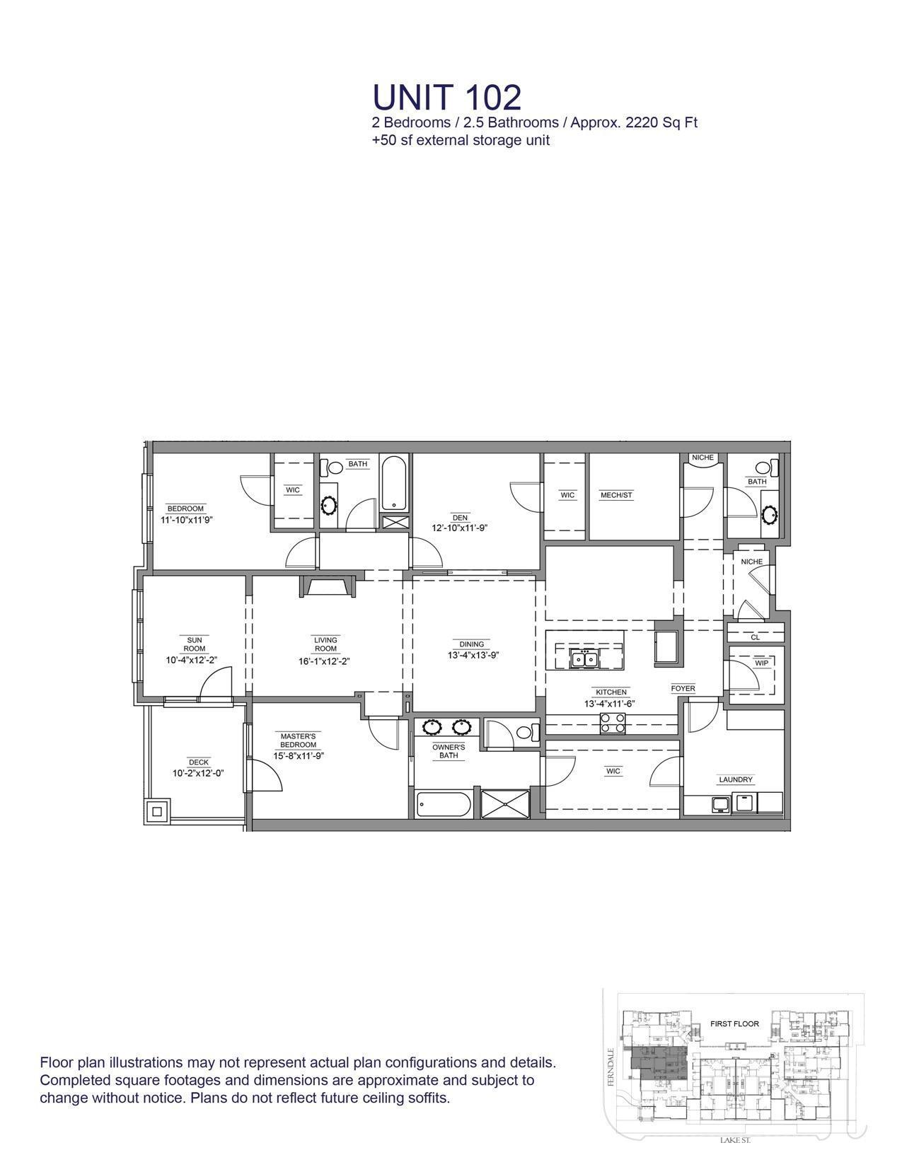 222 Ferndale Road Unit: 102
