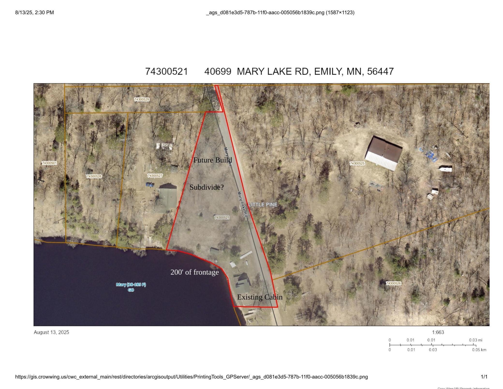 40699 Mary Lake Road
