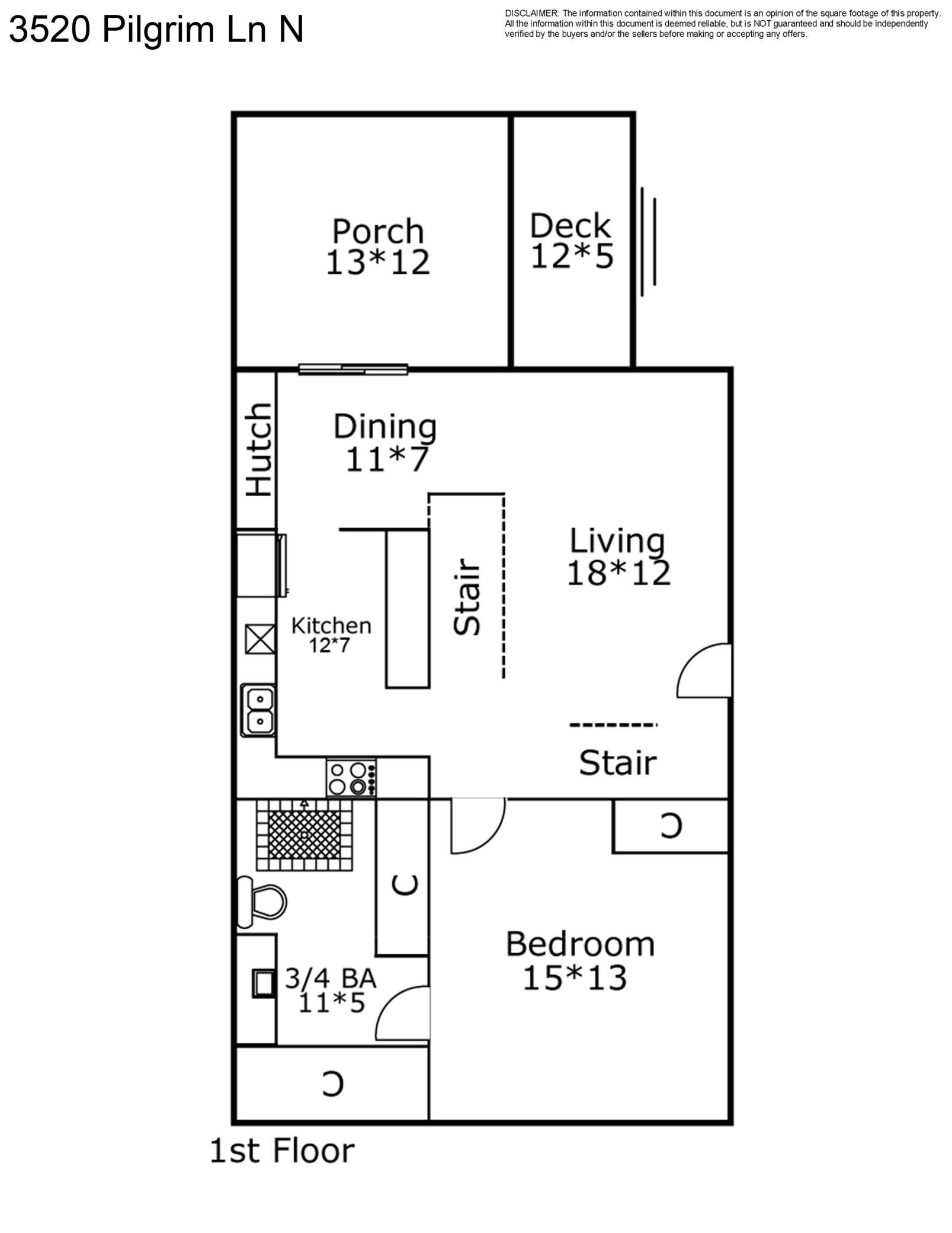 3520 Pilgrim Lane N