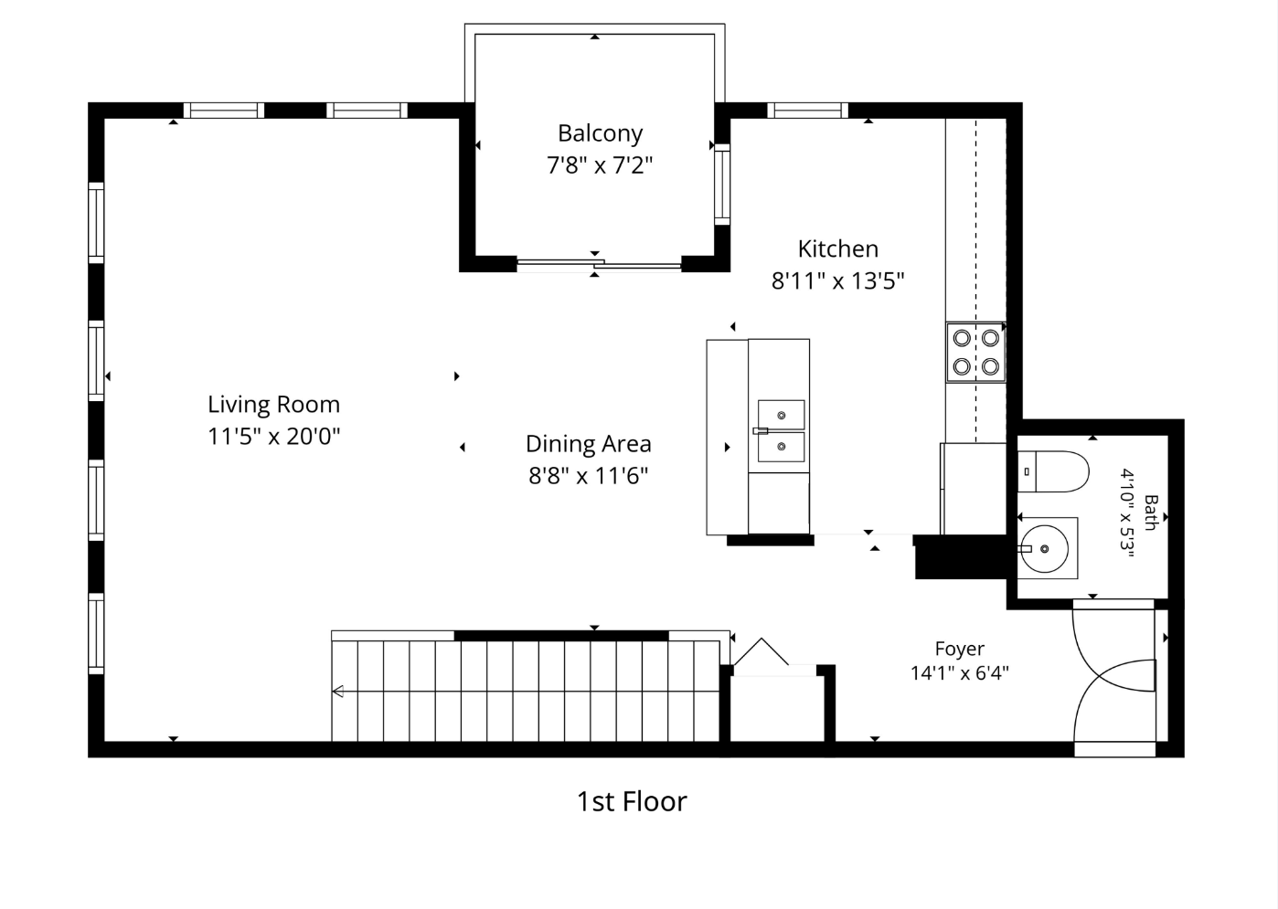 580 N 2nd Street Unit: 406