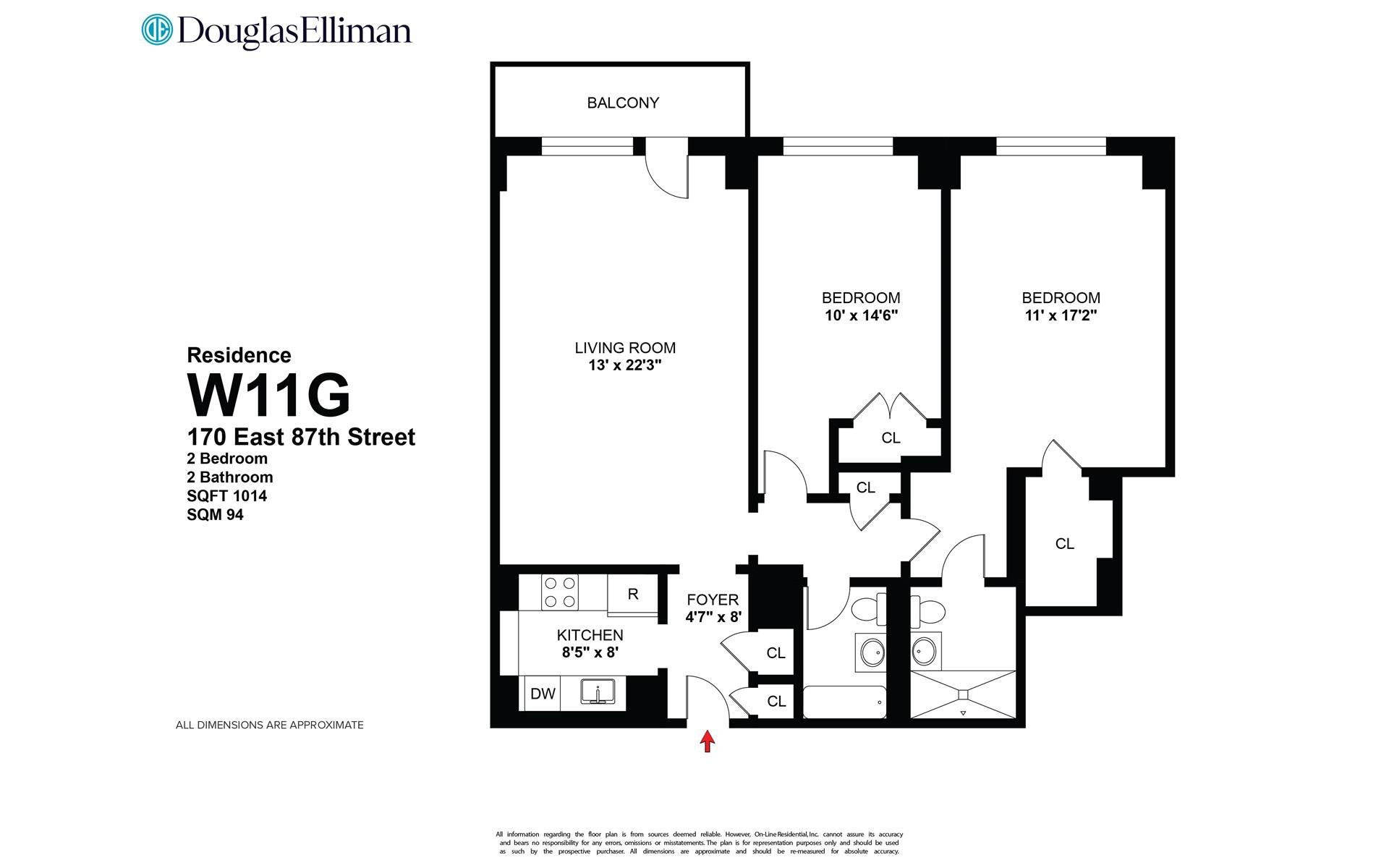 170 E 87TH Street W11G