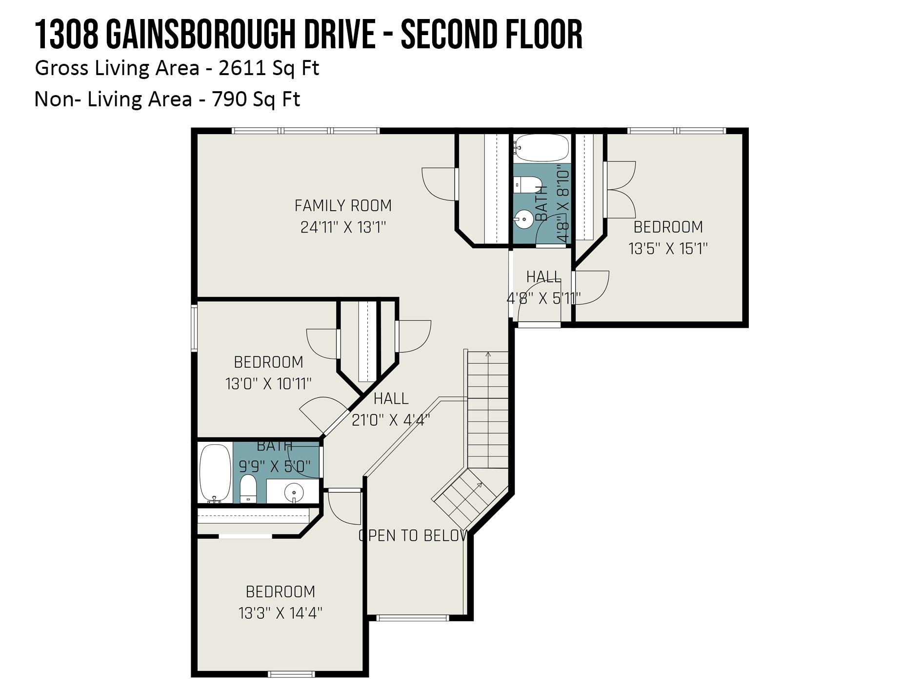 1308 Gainsborough Drive