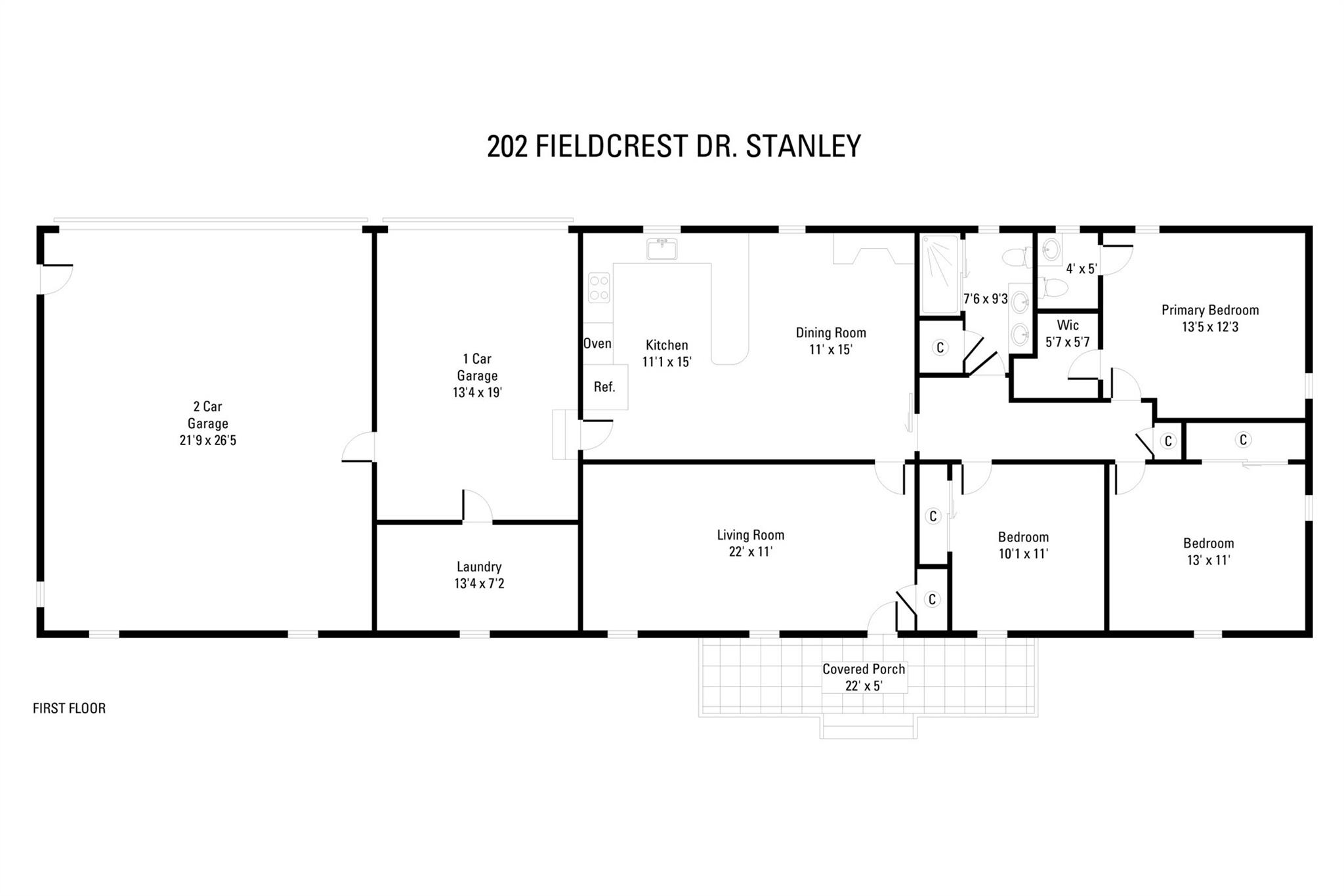 202 Fieldcrest Drive