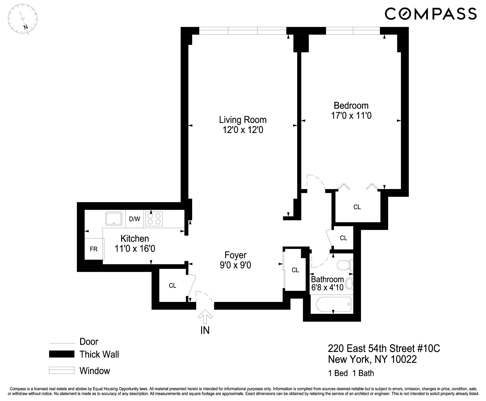 220 E 54th Street 10C