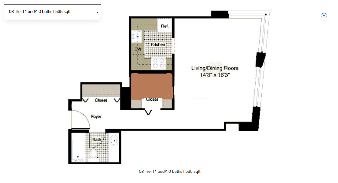 440 N Wabash Avenue Unit: 2803