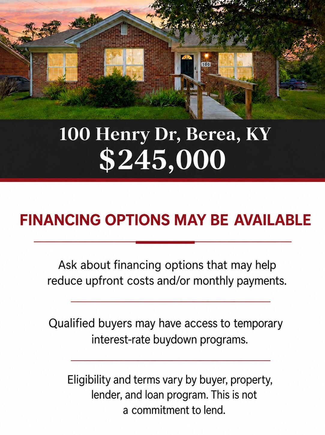 100 Henry Drive