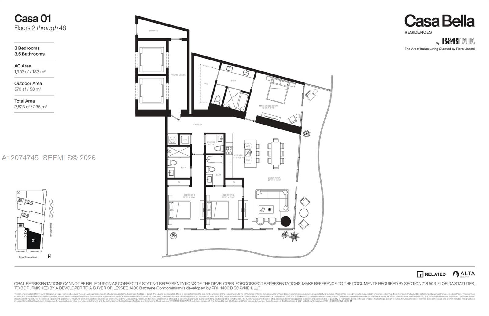 1400 Biscayne Blvd # 3501