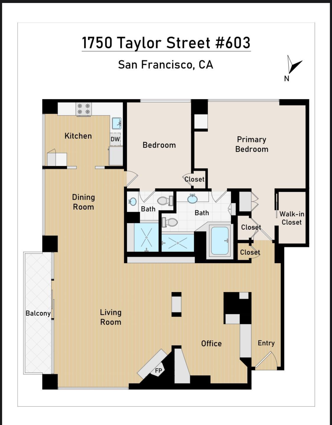 1750 Taylor Street Unit: 603